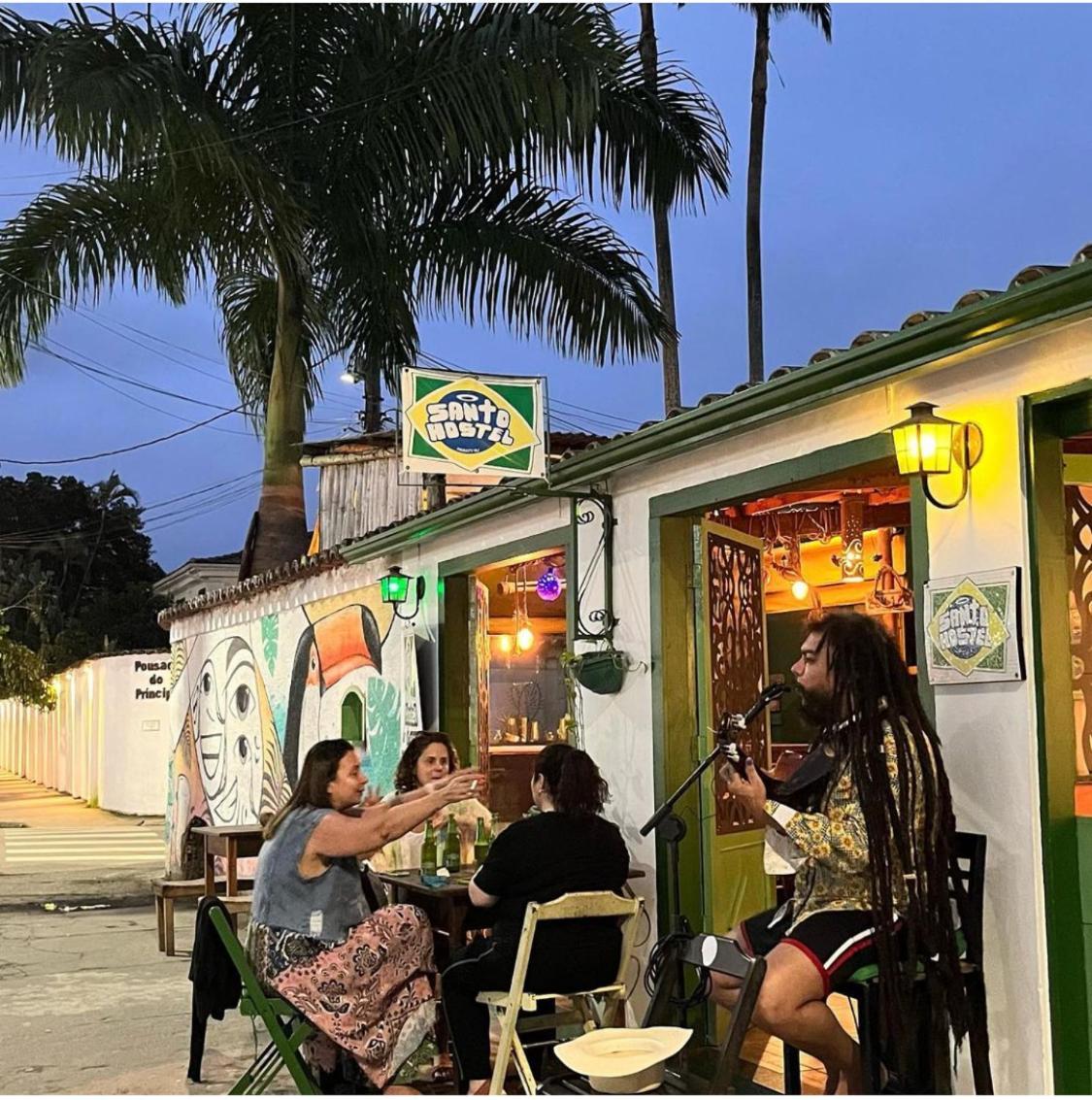 Paraty Santo Hostel Bar Exterior photo